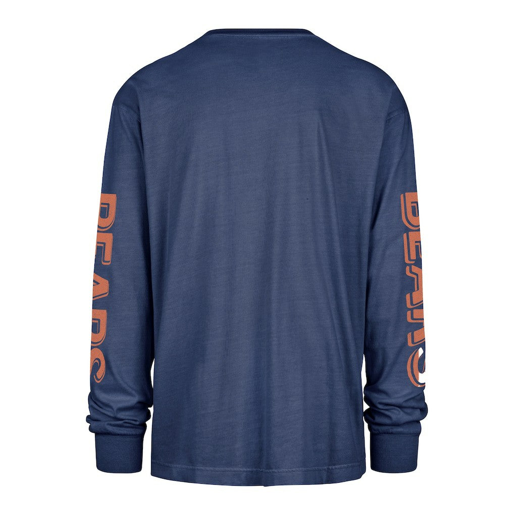 Chicago Bears '47 Cairn Ravine Foundation Long Sleeve T-Shirt Navy | 47 brand