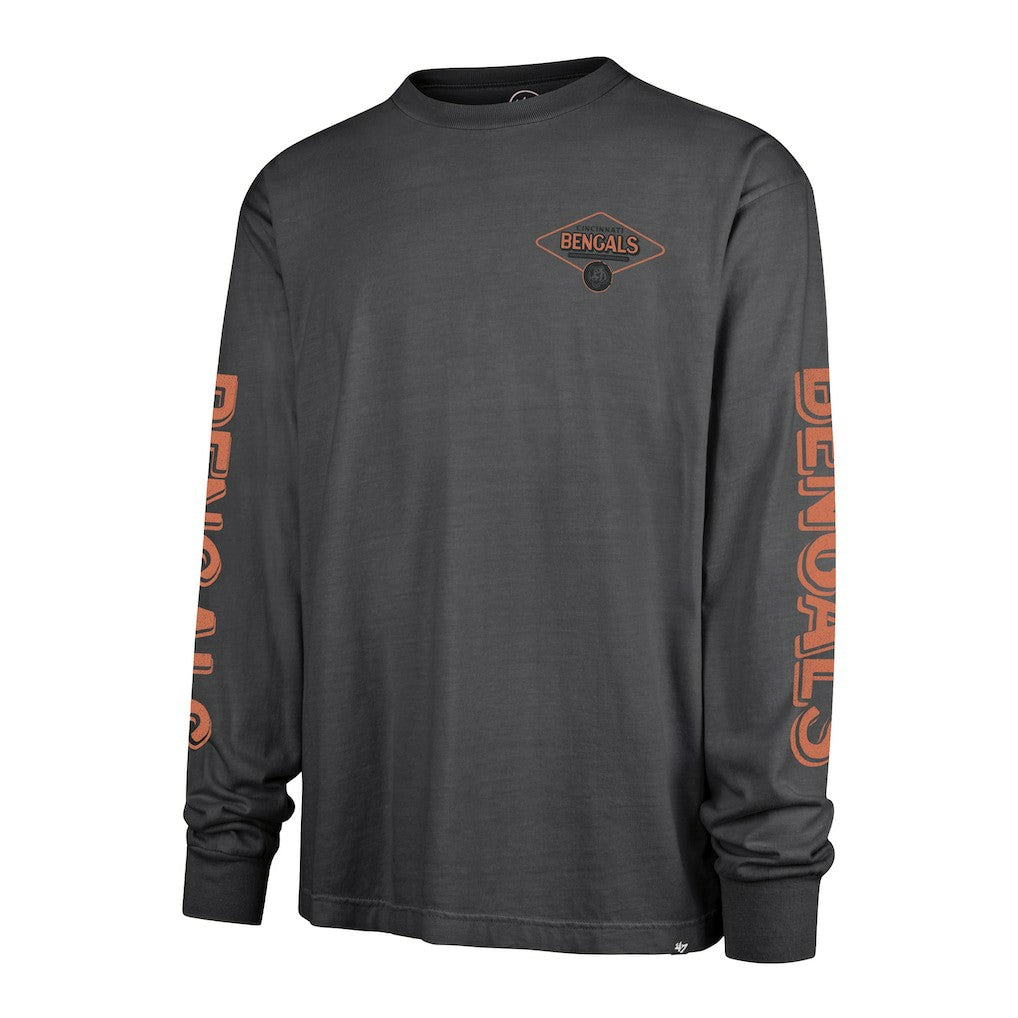 Cincinnati Bengals '47 Cairn Ravine Foundation Long Sleeve T-Shirt Black | 47 brand