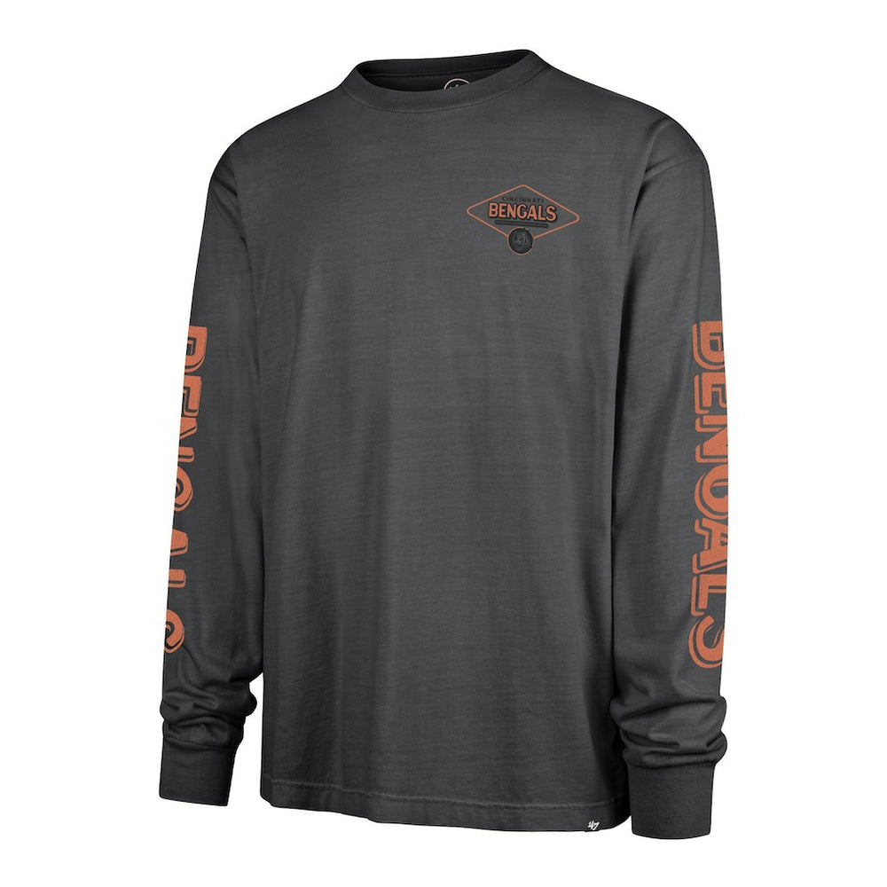Cincinnati Bengals '47 Cairn Ravine Foundation Long Sleeve T-Shirt Black | 47 brand