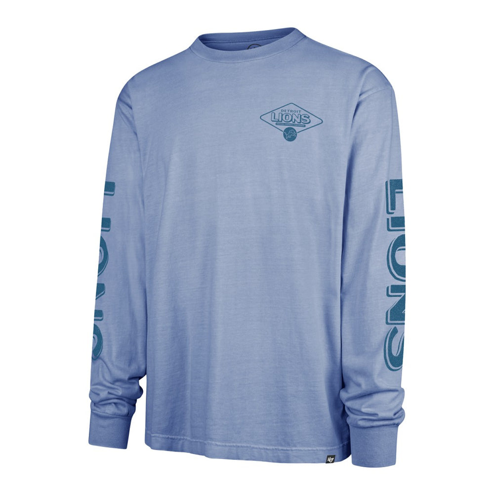 Detroit Lions '47 Cairn Ravine Foundation Long Sleeve T-Shirt Blue | 47 brand