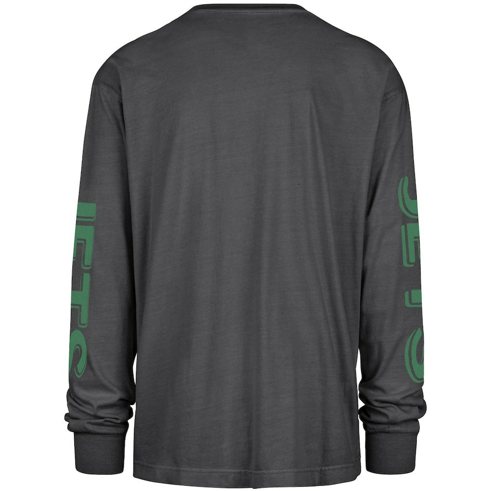New York Jets '47 Cairn Ravine Foundation Long Sleeve T-Shirt Charcoal | 47 brand