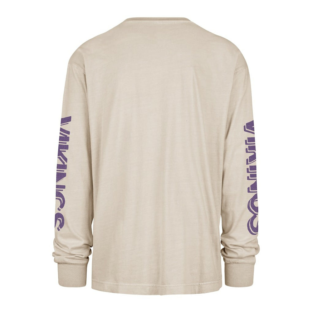 Minnesota Vikings '47 Cairn Ravine Foundation Long Sleeve T-Shirt Tan | 47 brand