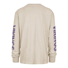 Minnesota Vikings '47 Cairn Ravine Foundation Long Sleeve T-Shirt Tan | 47 brand