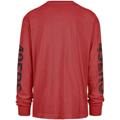 San Francisco 49ers '47 Cairn Ravine Foundation Long Sleeve T-Shirt Scarlet | 47 brand