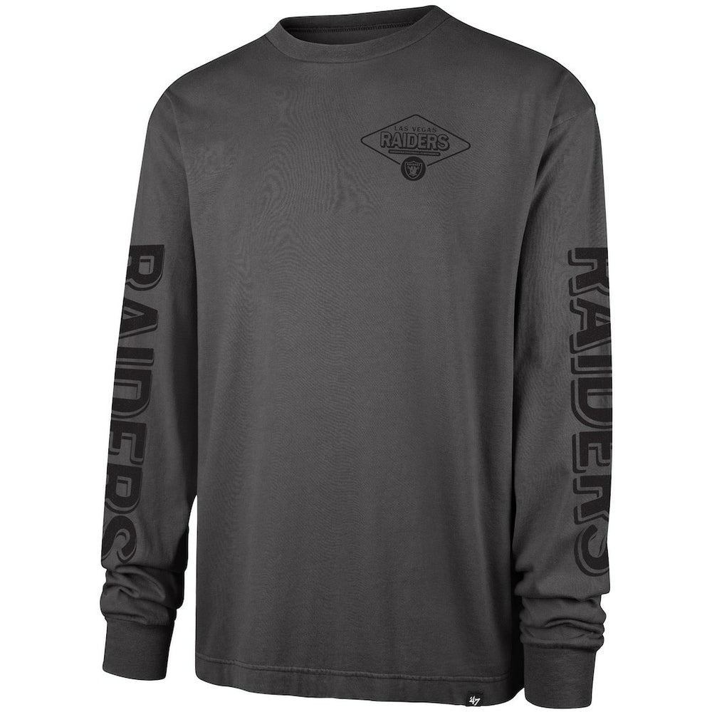 Las Vegas Raiders '47 Cairn Ravine Foundation Long Sleeve T-Shirt Black | 47 brand