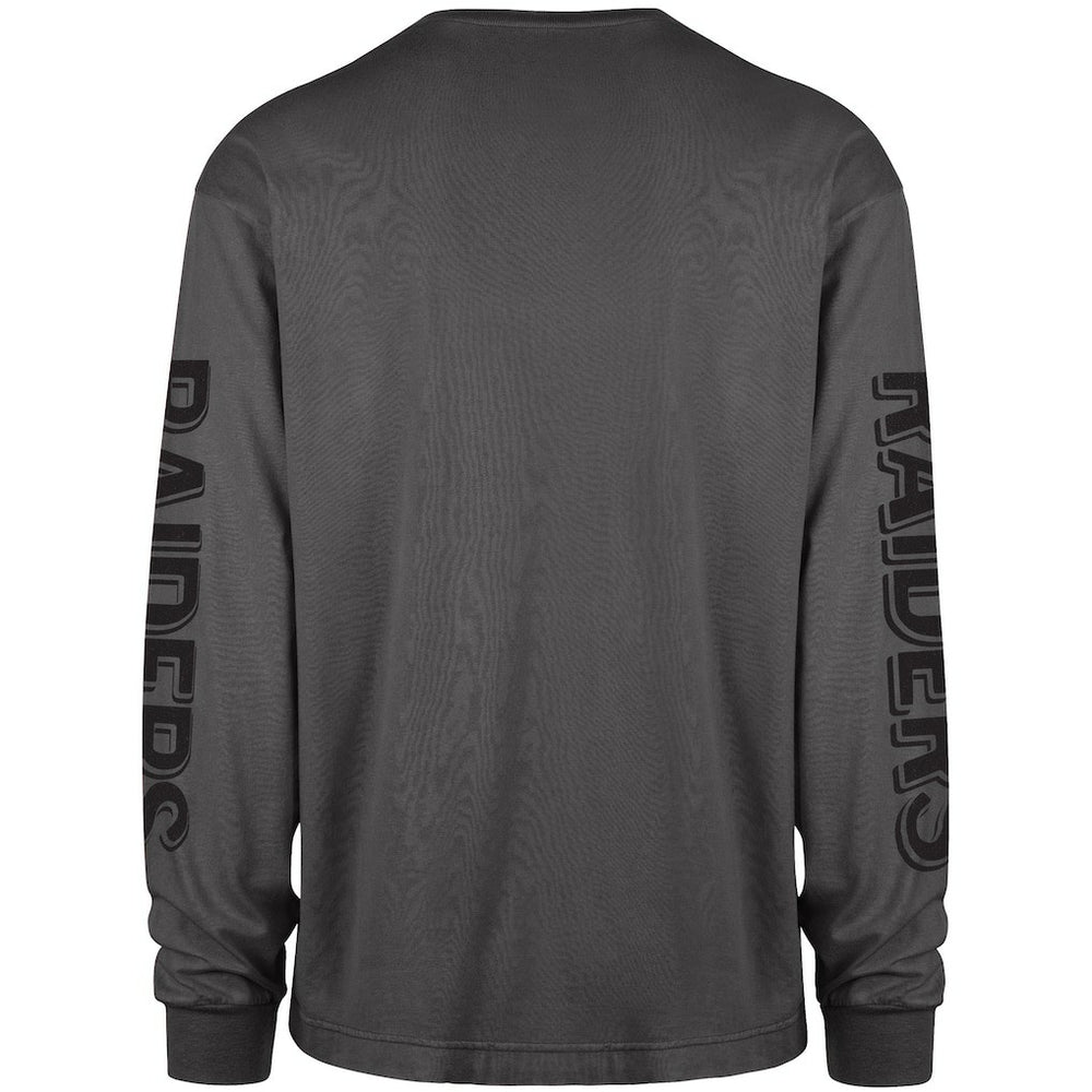 Las Vegas Raiders '47 Cairn Ravine Foundation Long Sleeve T-Shirt Black | 47 brand