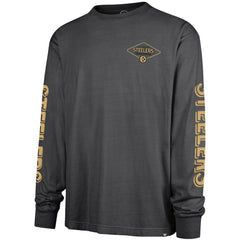 Pittsburgh Steelers '47 Cairn Ravine Foundation Long Sleeve T-Shirt Black | 47 brand