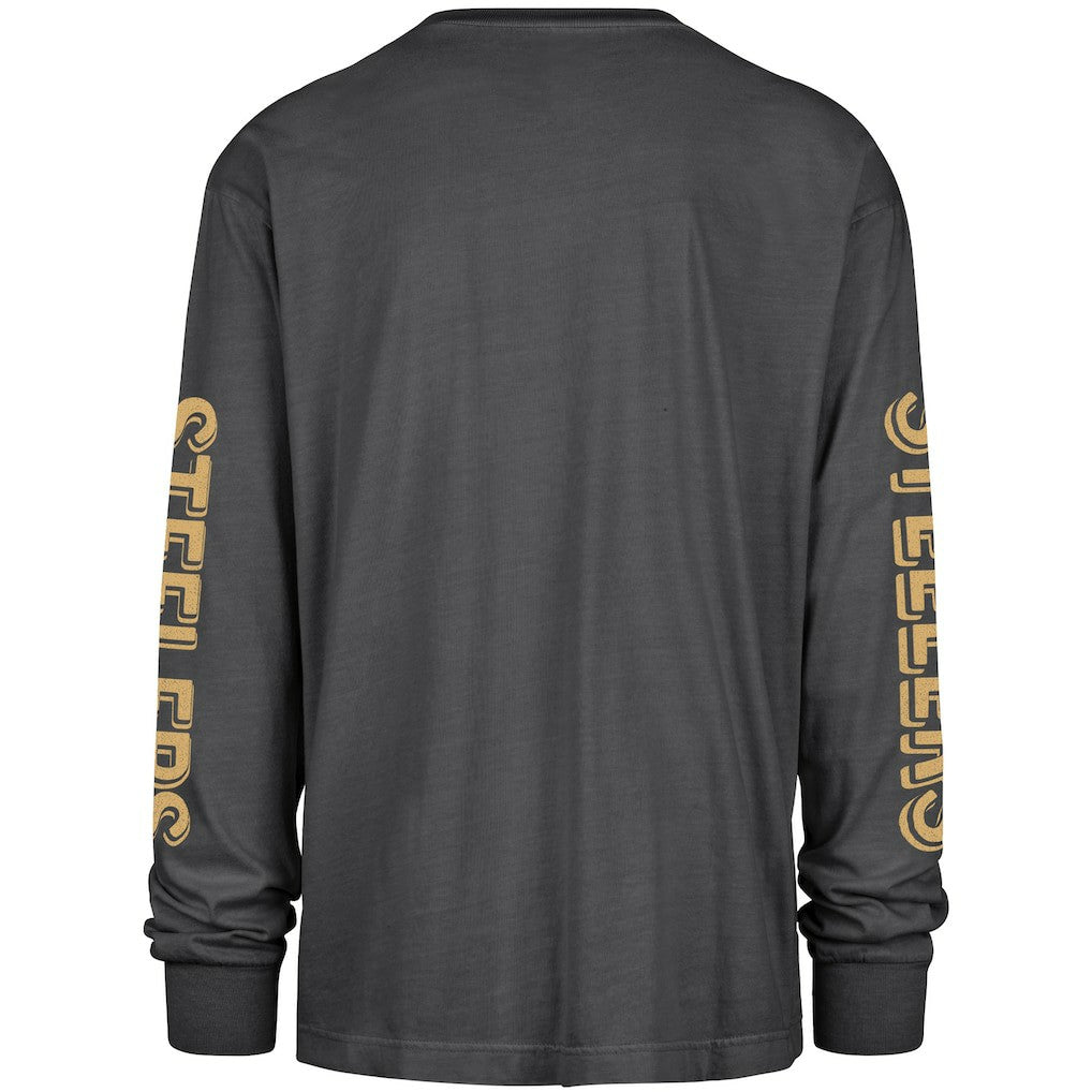 Pittsburgh Steelers '47 Cairn Ravine Foundation Long Sleeve T-Shirt Black | 47 brand