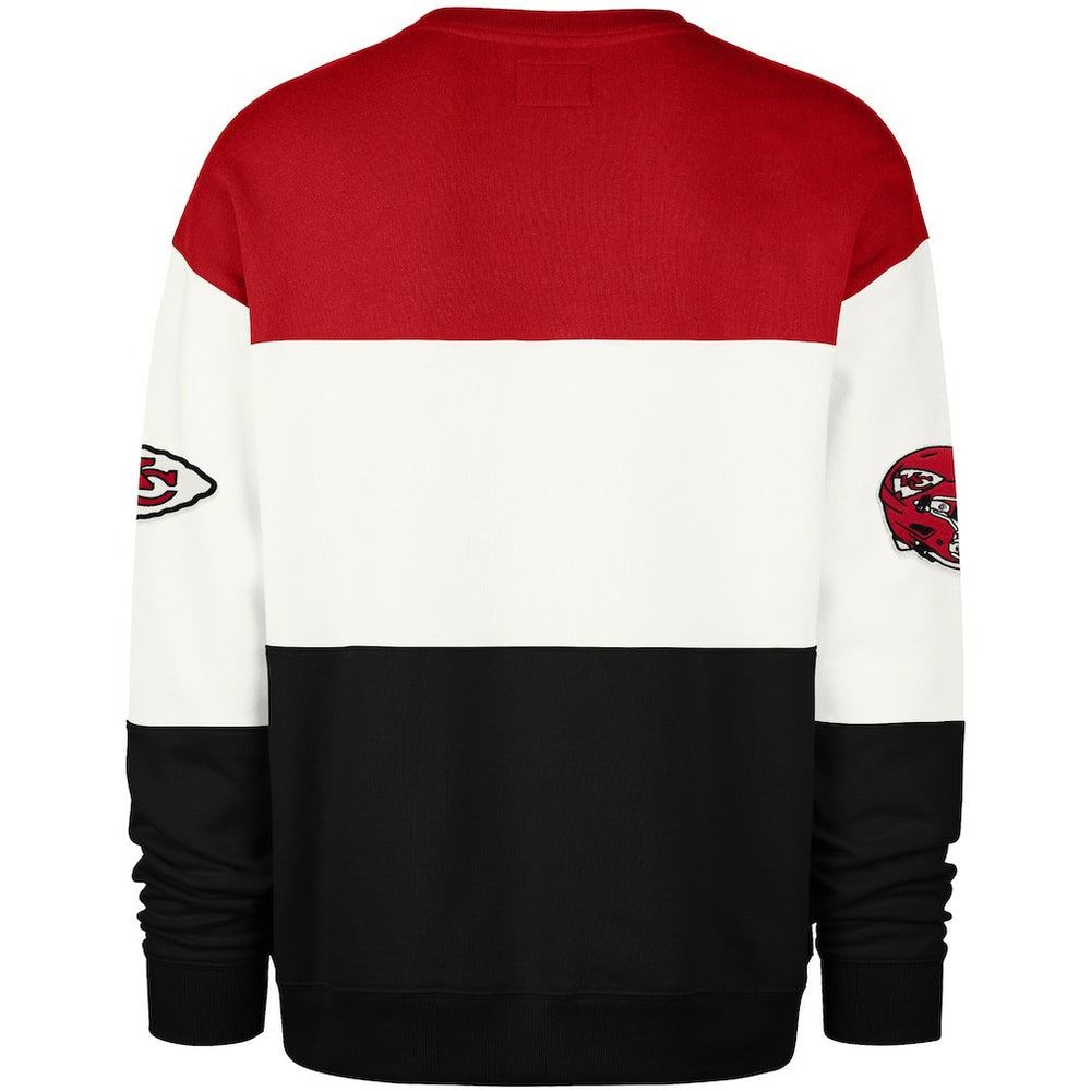 Kansas City Chiefs '47 Breeze Maximalist Sweatshirt Red/Black | 47 brand