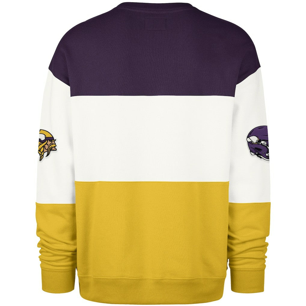 Minnesota Vikings '47 Breeze Maximalist Sweatshirt Purple/Gold | 47 brand