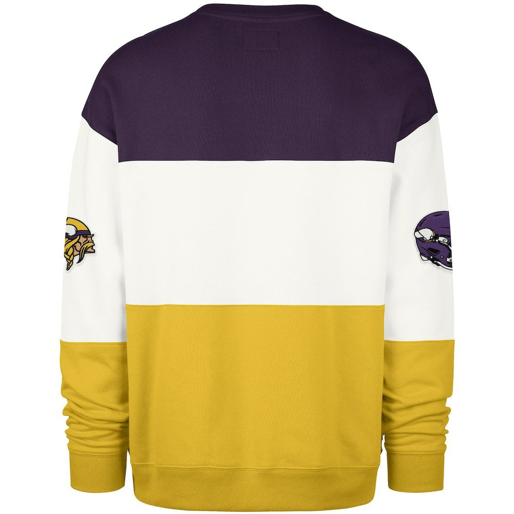 Minnesota Vikings '47 Breeze Maximalist Sweatshirt Purple/Gold | 47 brand