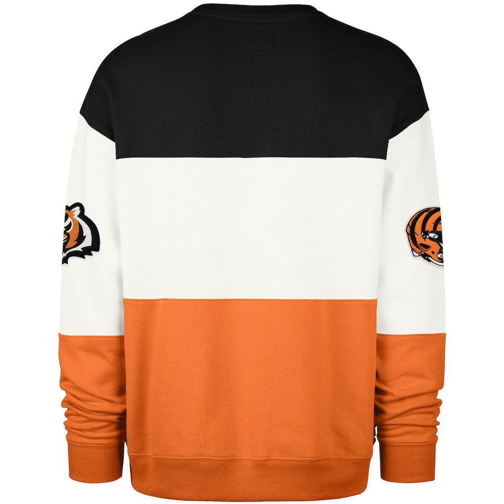 Cincinnati Bengals '47 Breeze Maximalist Sweatshirt Black/Orange | 47 brand