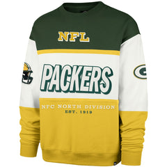 Green Bay Packers '47 Breeze Maximalist Sweatshirt Green/Gold | 47 brand