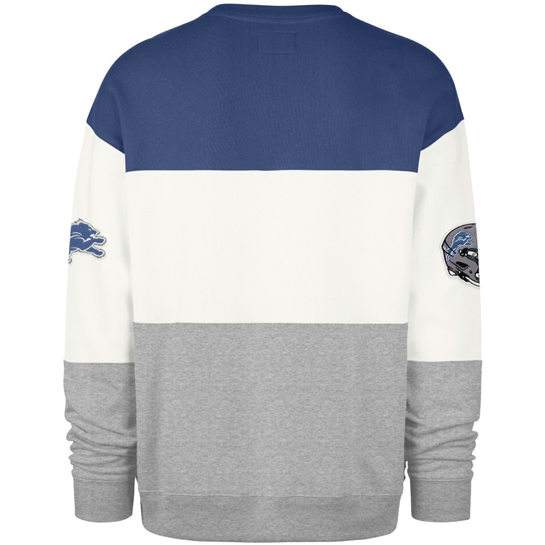 Detroit Lions '47 Breeze Maximalist Sweatshirt Blue/Gray | 47 brand