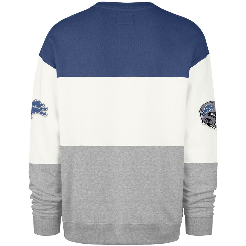 Detroit Lions '47 Breeze Maximalist Sweatshirt Blue/Gray | 47 brand