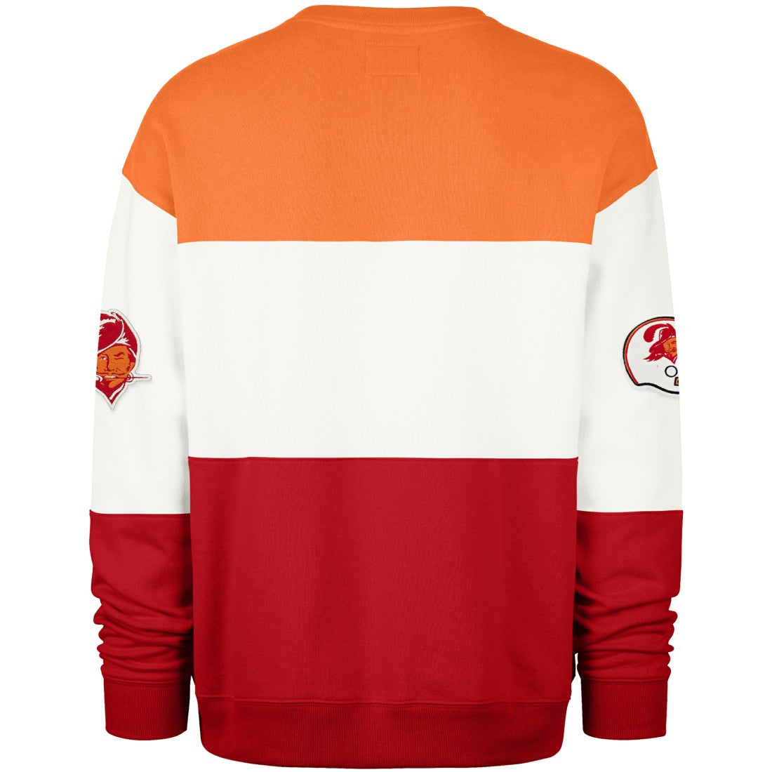 Tampa Bay Buccaneers '47 Throwback Breeze Maximalist Sweatshirt Orange/Red | 47 brand