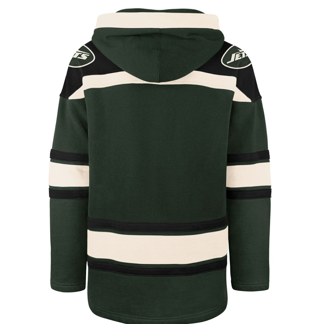 New York Jets '47 Men's Superior Lacer Hoodie Dark Green | 47 brand