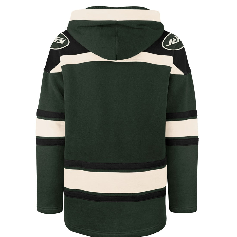 New York Jets '47 Men's Superior Lacer Hoodie Dark Green | 47 brand