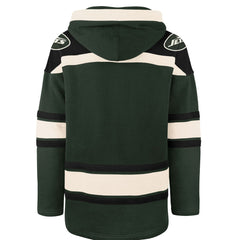 New York Jets '47 Men's Superior Lacer Hoodie Dark Green | 47 brand