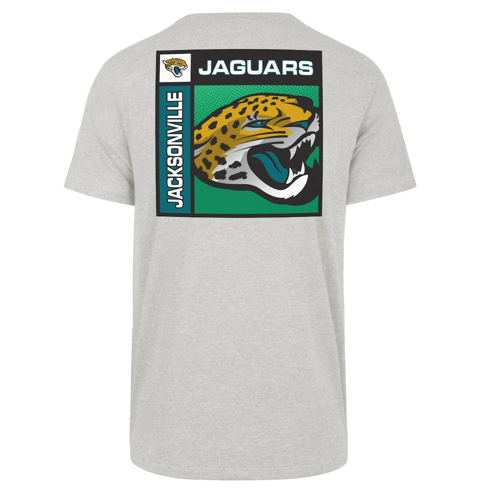 Jacksonville Jaguars '47 Chrome Plate Franklin T-Shirt Gray | 47 brand
