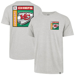 Kansas City Chiefs '47 Chrome Plate Franklin T-Shirt Gray | 47 brand