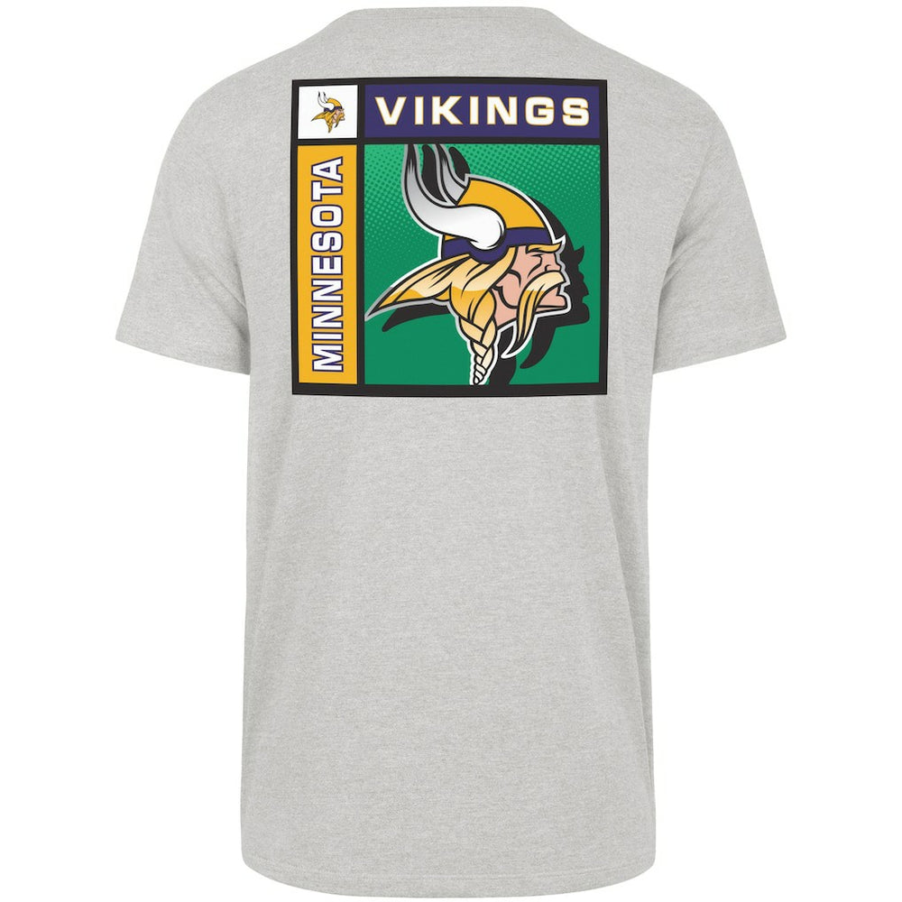 Minnesota Vikings '47 Chrome Plate Franklin T-Shirt Gray | 47 brand