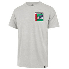 New England Patriots '47 Chrome Plate Franklin T-Shirt Gray | 47 brand