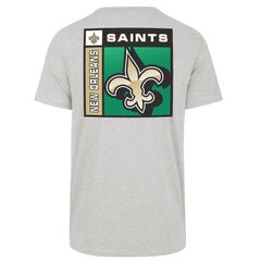 New Orleans Saints '47 Chrome Plate Franklin T-Shirt Gray | 47 brand