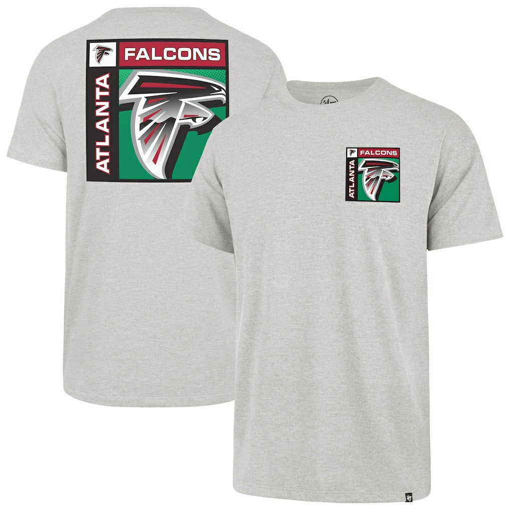 Atlanta Falcons '47 Chrome Plate Franklin T-Shirt Gray | 47 brand