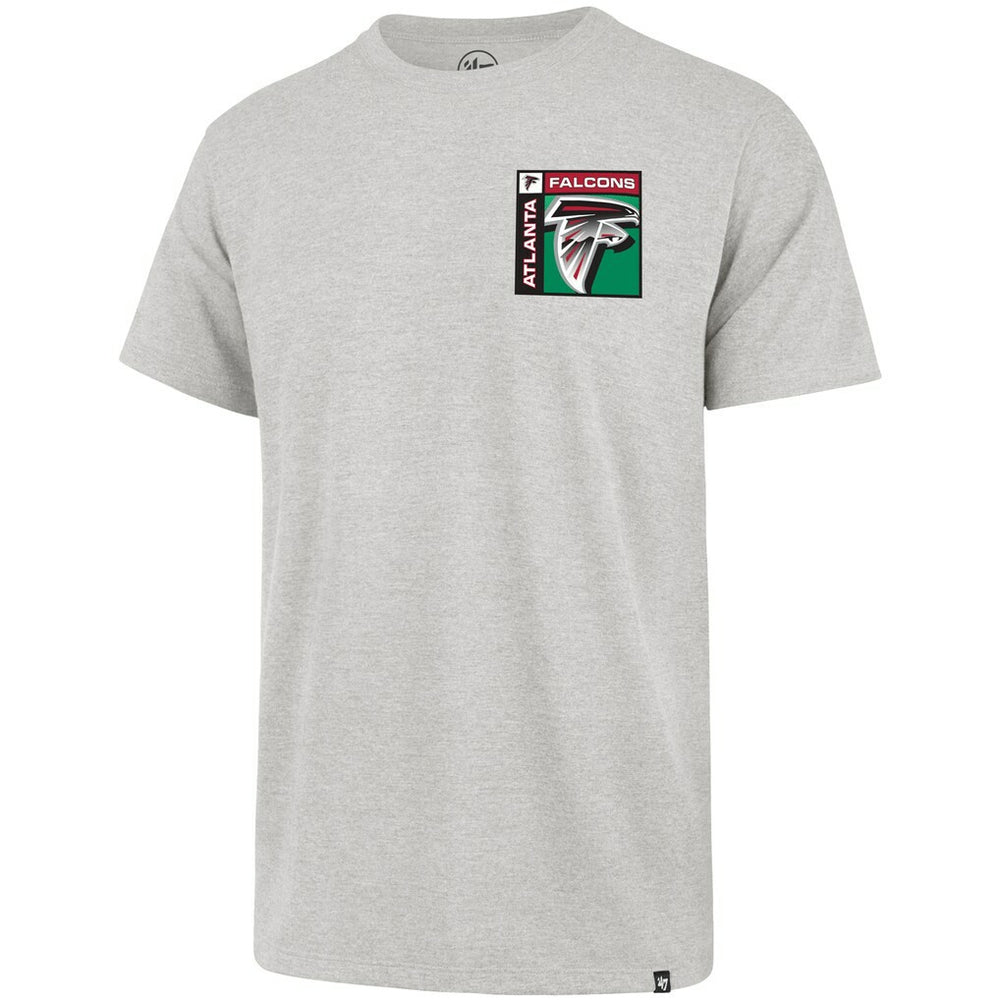 Atlanta Falcons '47 Chrome Plate Franklin T-Shirt Gray | 47 brand
