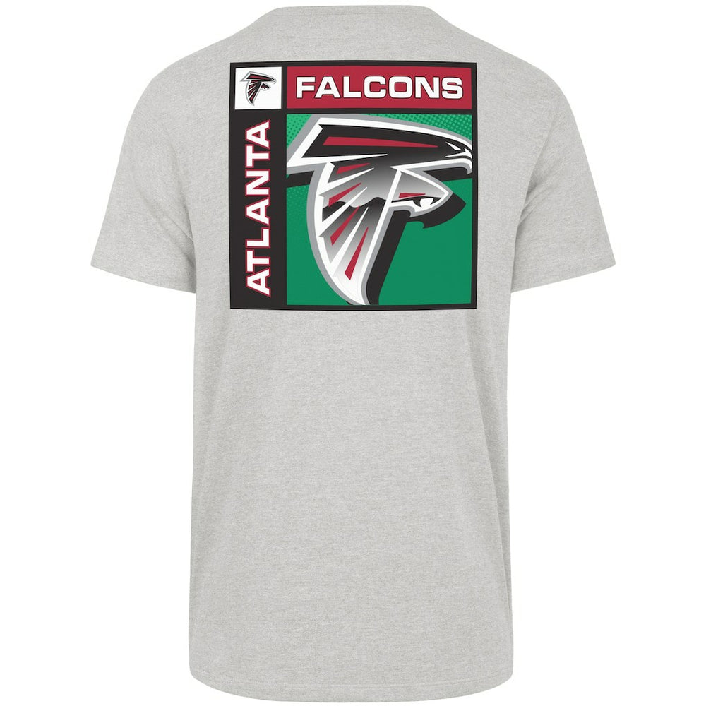 Atlanta Falcons '47 Chrome Plate Franklin T-Shirt Gray | 47 brand