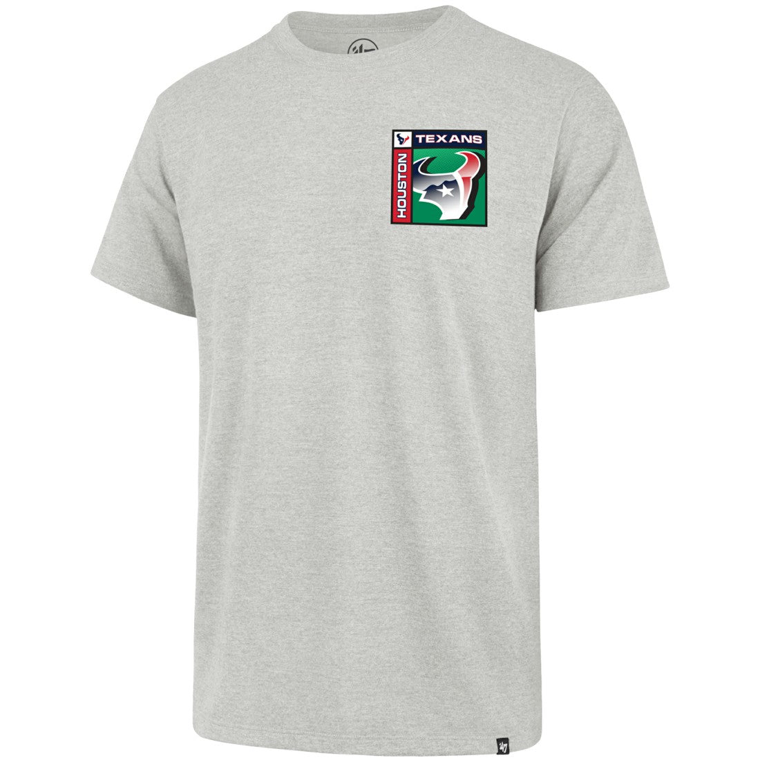 Houston Texans '47 Chrome Plate Franklin T-Shirt Gray | 47 brand