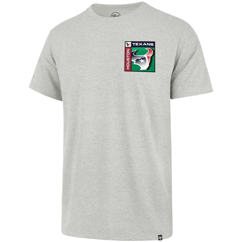 Houston Texans '47 Chrome Plate Franklin T-Shirt Gray | 47 brand
