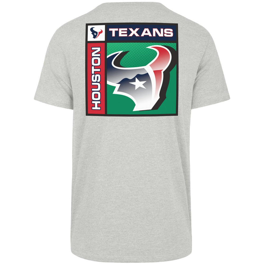 Houston Texans '47 Chrome Plate Franklin T-Shirt Gray | 47 brand