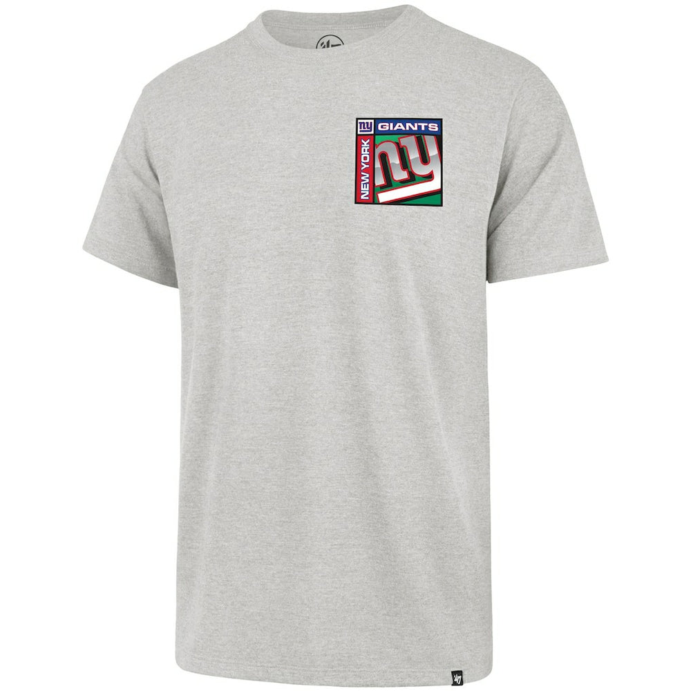 New York Giants '47 Chrome Plate Franklin T-Shirt Gray | 47 brand