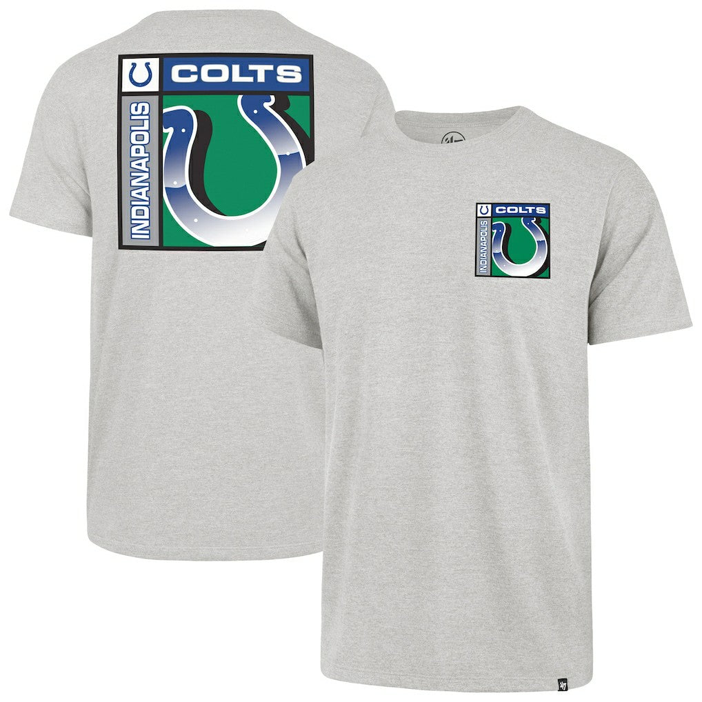 Indianapolis Colts '47 Chrome Plate Franklin T-Shirt Gray | 47 brand