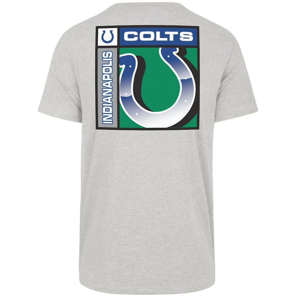 Indianapolis Colts '47 Chrome Plate Franklin T-Shirt Gray | 47 brand