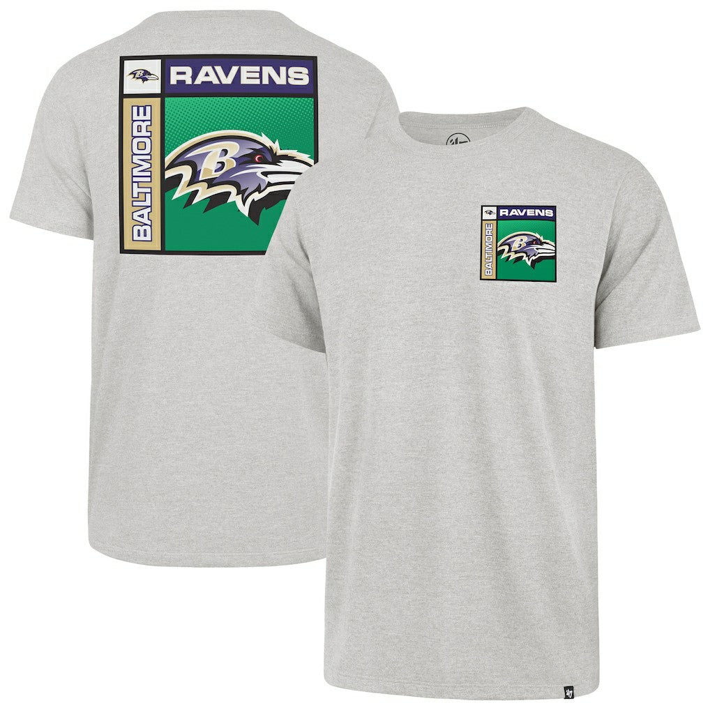 Baltimore Ravens '47 Chrome Plate Franklin T-Shirt Gray | 47 brand