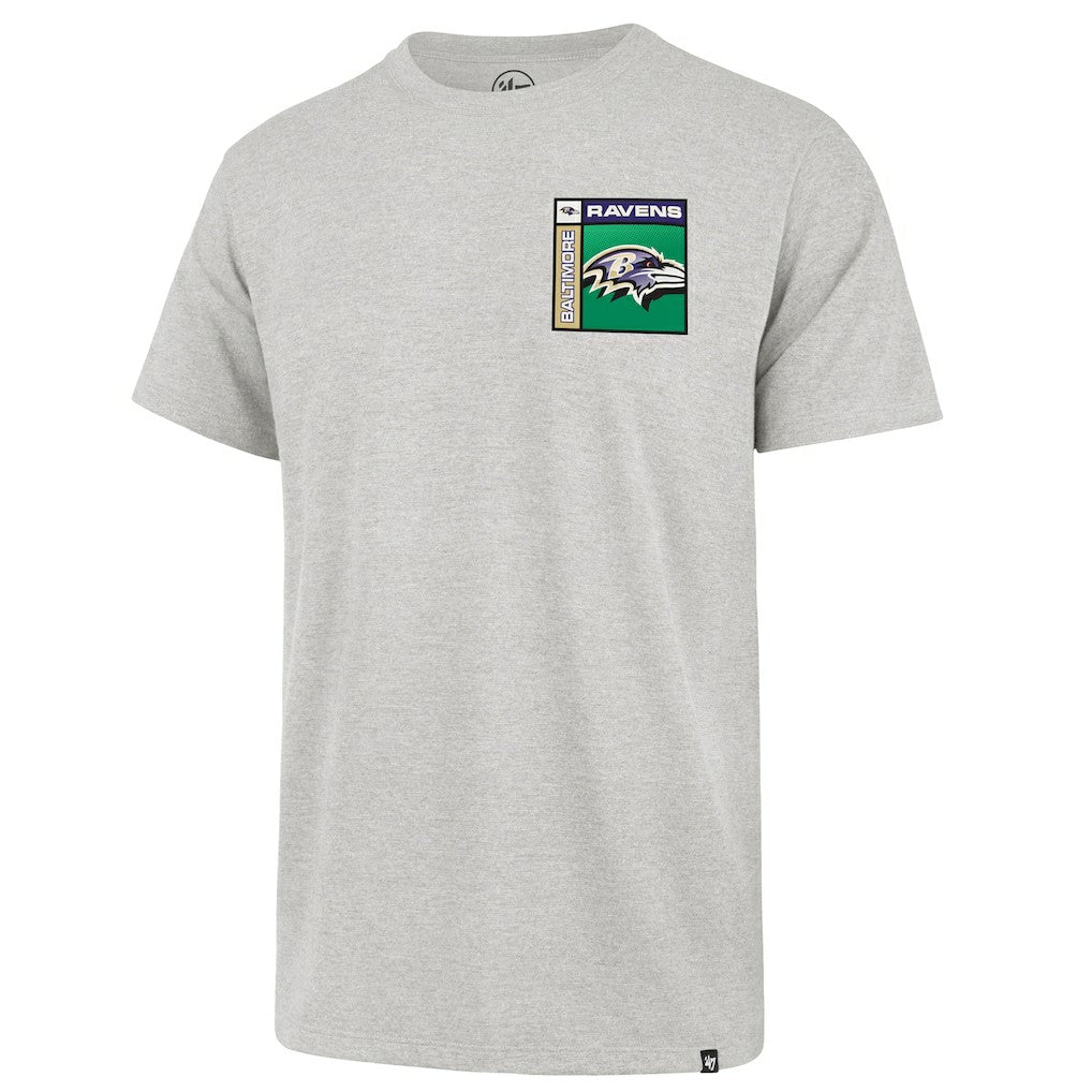 Baltimore Ravens '47 Chrome Plate Franklin T-Shirt Gray | 47 brand