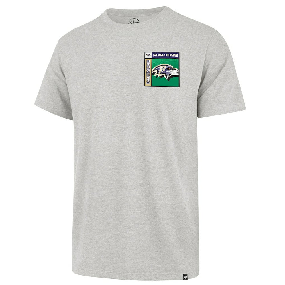 Baltimore Ravens '47 Chrome Plate Franklin T-Shirt Gray | 47 brand