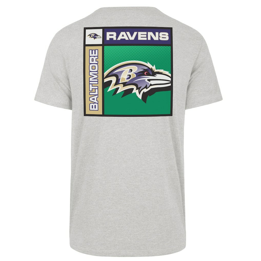Baltimore Ravens '47 Chrome Plate Franklin T-Shirt Gray | 47 brand