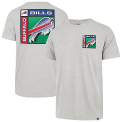 Buffalo Bills '47 Chrome Plate Franklin T-Shirt Gray | 47 brand