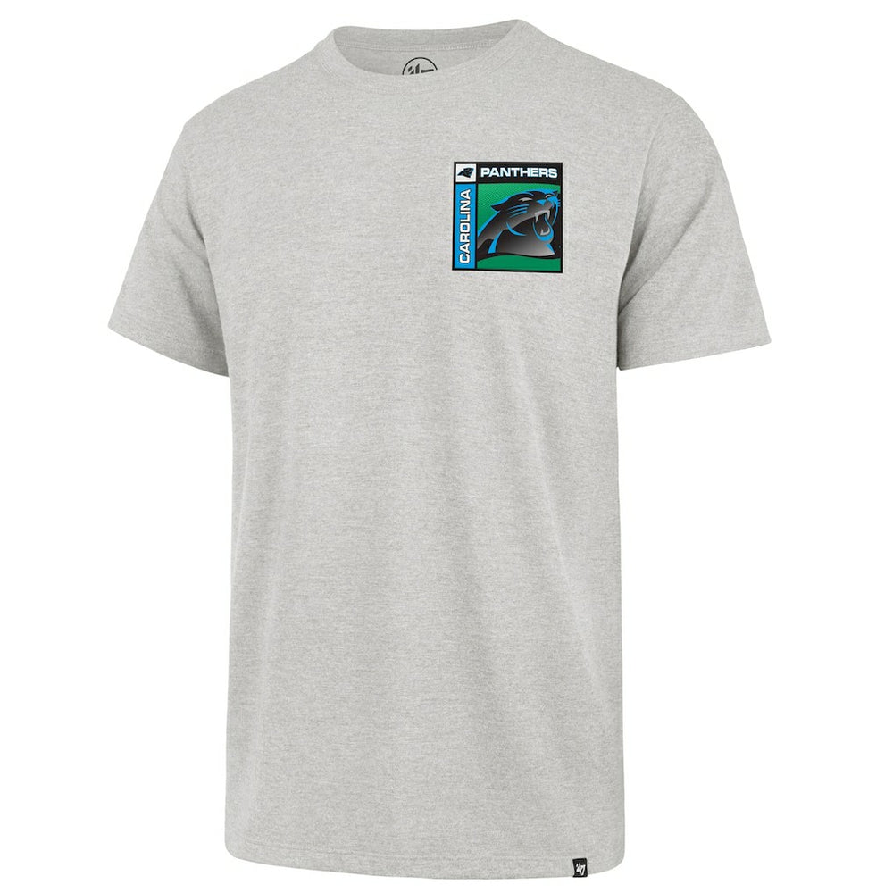 Carolina Panthers '47 Chrome Plate Franklin T-Shirt Gray | 47 brand