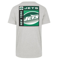 New York Jets '47 Chrome Plate Franklin T-Shirt Gray | 47 brand