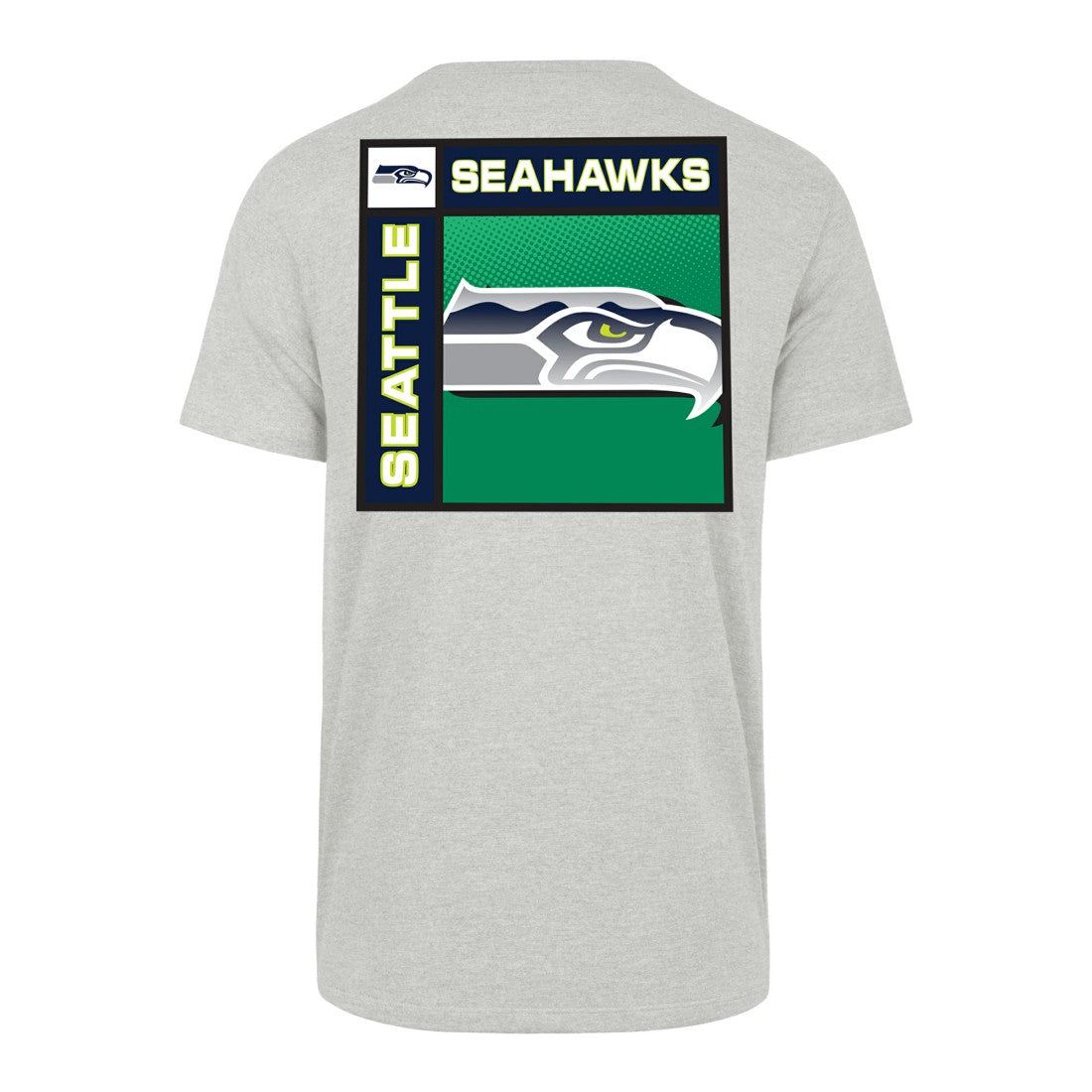 Seattle Seahawks '47 Chrome Plate Franklin T-Shirt Gray | 47 brand