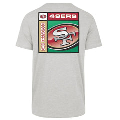 San Francisco 49ers '47 Chrome Plate Franklin T-Shirt Gray | 47 brand