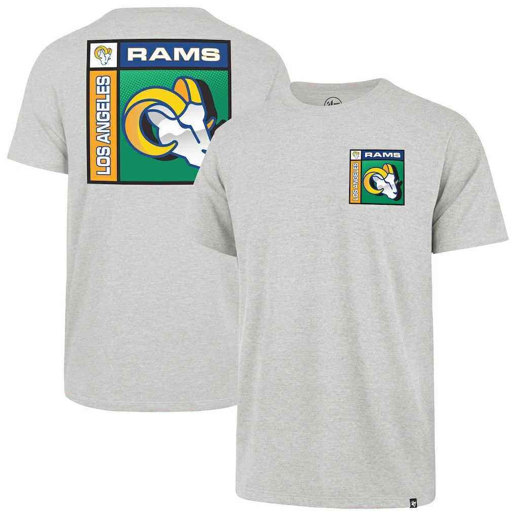 Los Angeles Rams '47 Chrome Plate Franklin T-Shirt Gray | 47 brand