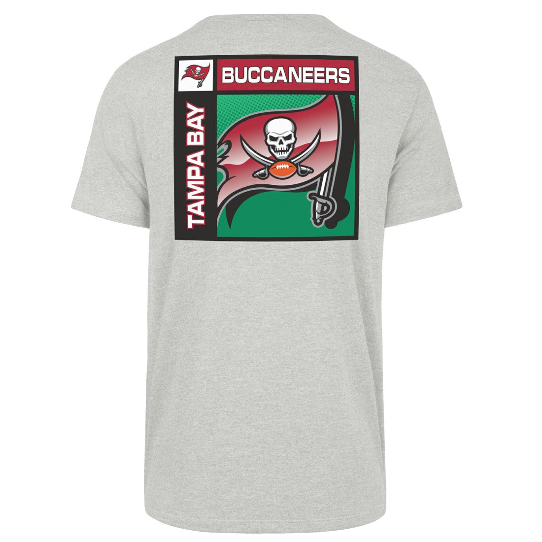 Tampa Bay Buccaneers '47 Chrome Plate Franklin T-Shirt Gray | 47 brand