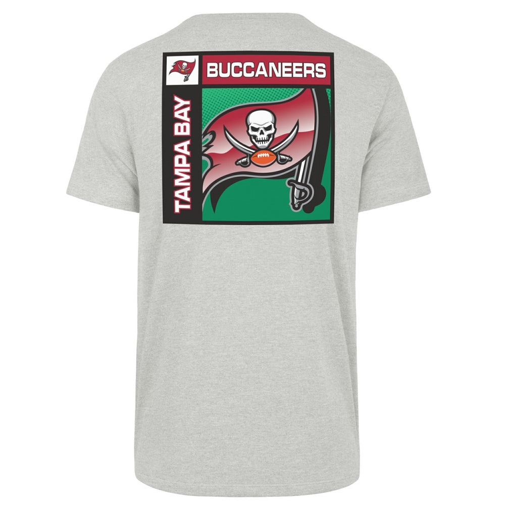 Tampa Bay Buccaneers '47 Chrome Plate Franklin T-Shirt Gray | 47 brand
