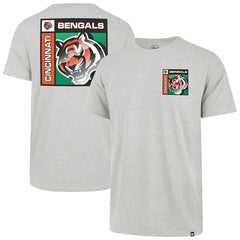 Cincinnati Bengals '47 Chrome Plate Franklin T-Shirt Gray | 47 brand